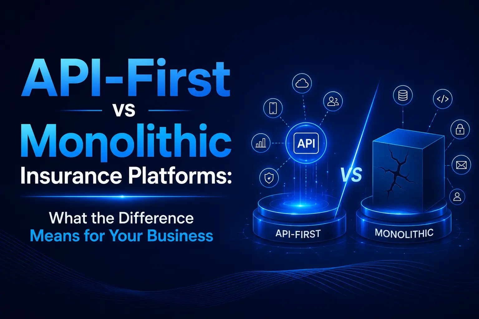 API-First vs Monolithic Insurance Platforms: What the Difference Means for Your Business